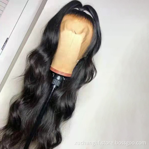 Body Wave 13x4 Transparent Swiss Lace Frontal Wig Human Hair Wigs For Black Women,Wholesale Brazilian Virgin Hair Lace Front Wig